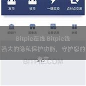 Bitpie在线 Bitpie钱包：强大的隐私保护功能，守护您的资产