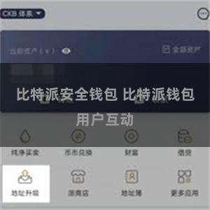 比特派安全钱包 比特派钱包用户互动
