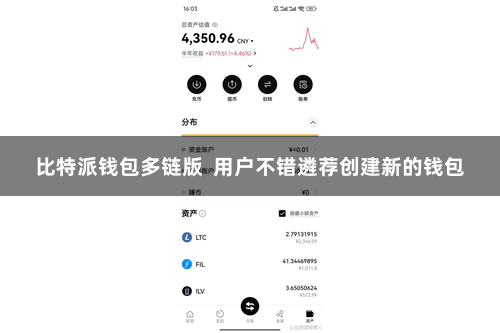 比特派钱包多链版  用户不错遴荐创建新的钱包