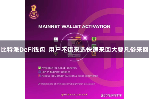 比特派DeFi钱包  用户不错采选快速来回大要凡俗来回