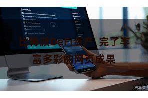比特派DeFi资产 完了丰富多彩的网页成果