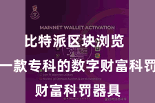 比特派区块浏览  行动一款专科的数字财富科罚器具