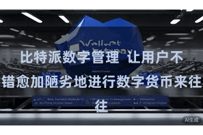比特派数字管理  让用户不错愈加陋劣地进行数字货币来往